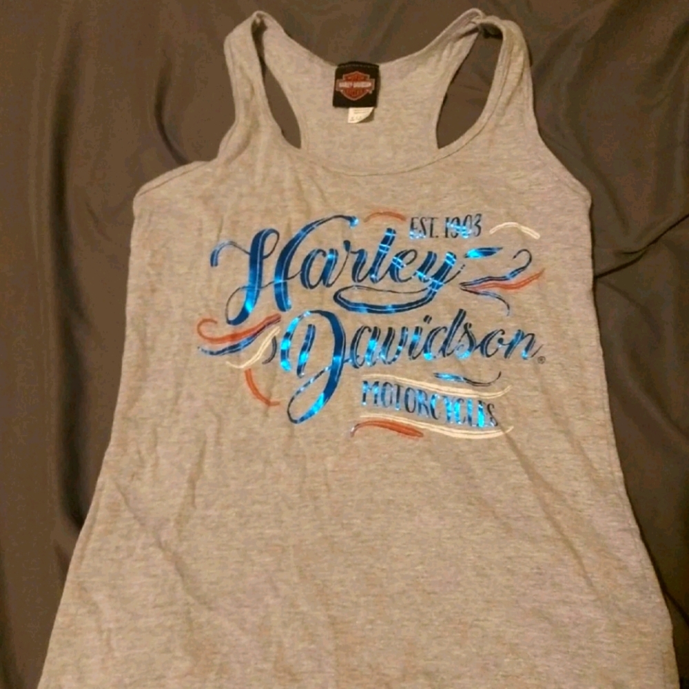 Harley Davidson racerback tank top